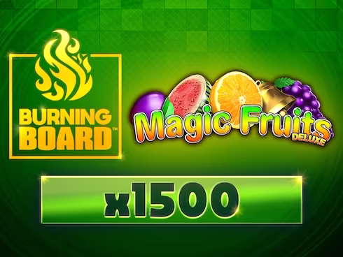 Magic Fruits Deluxe Burning Board slot game